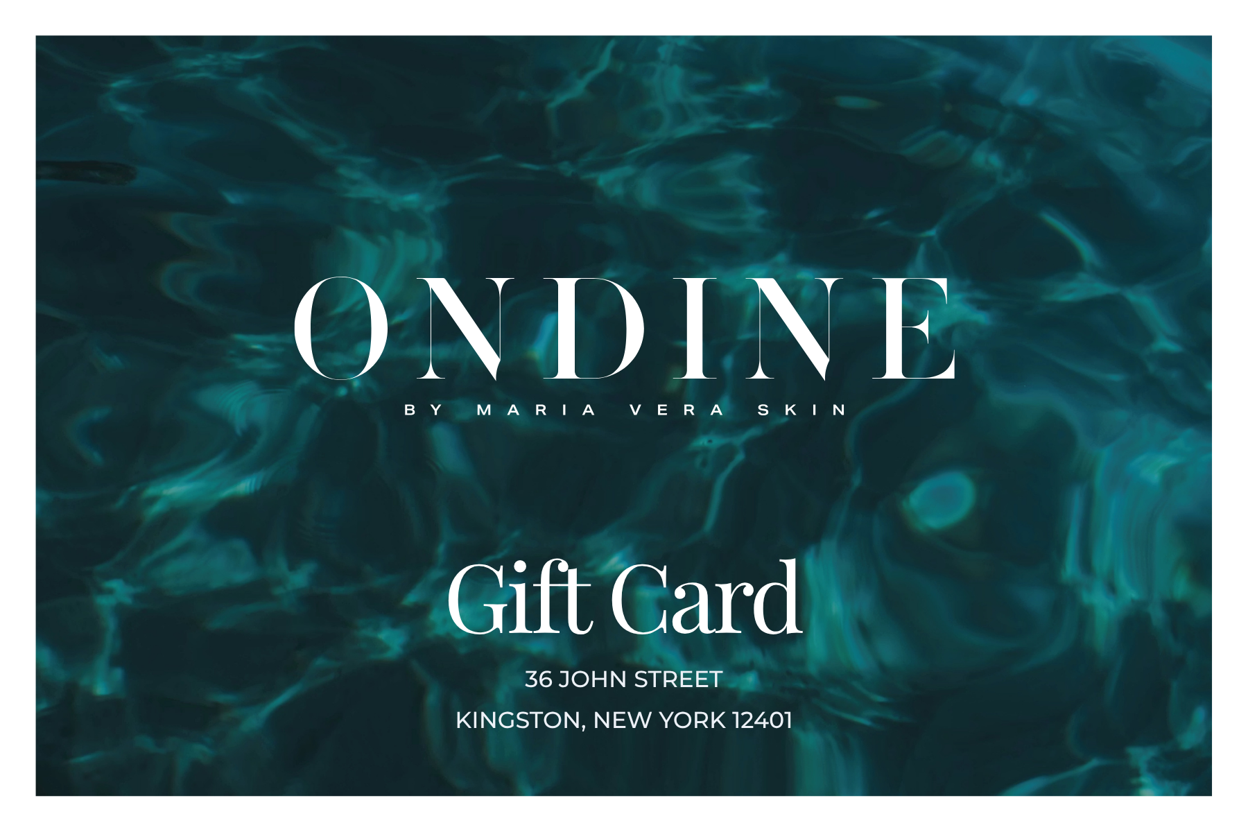 Ondine Gift Card
