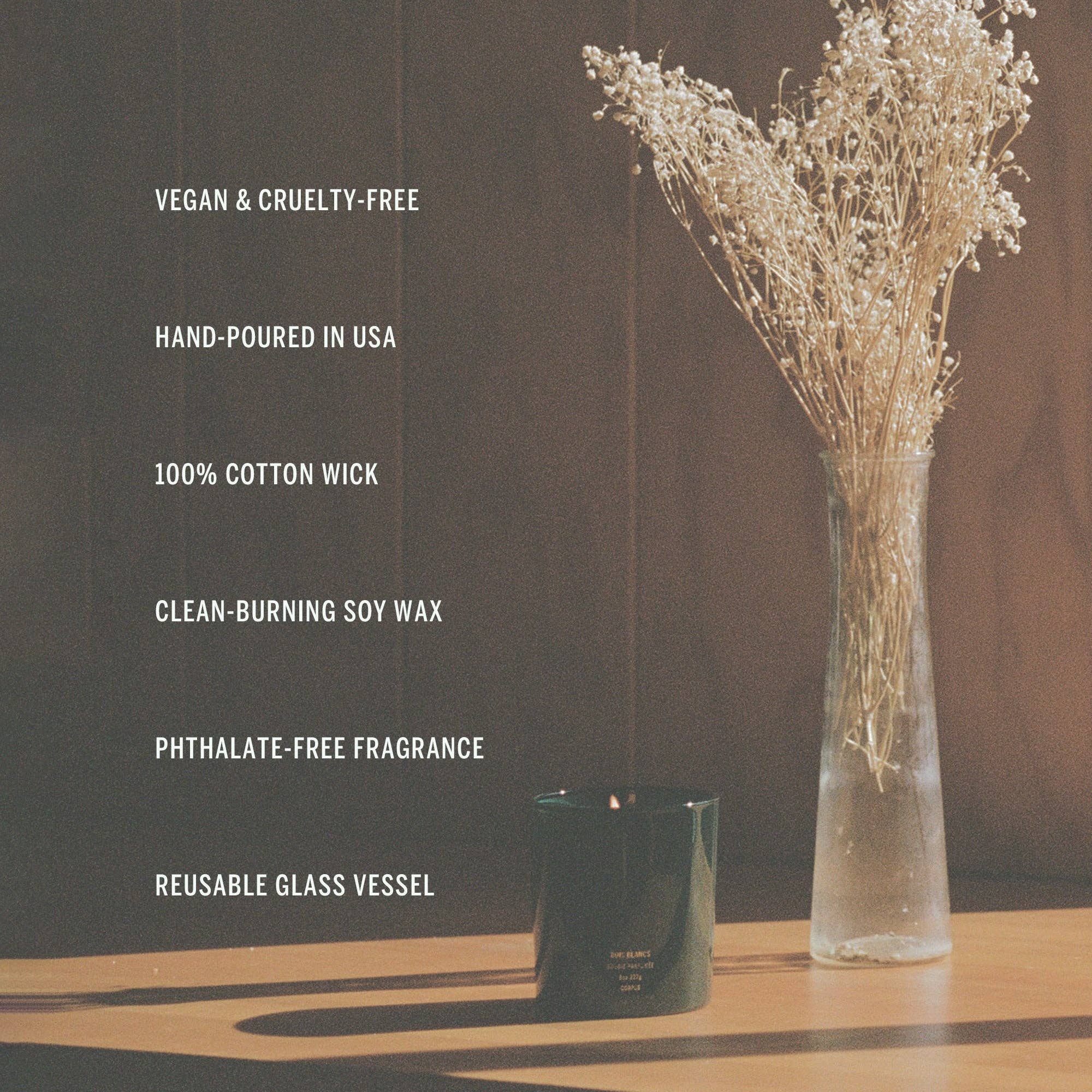NATURAL FRAGRANCE SCENTED CANDLE: The Cassis