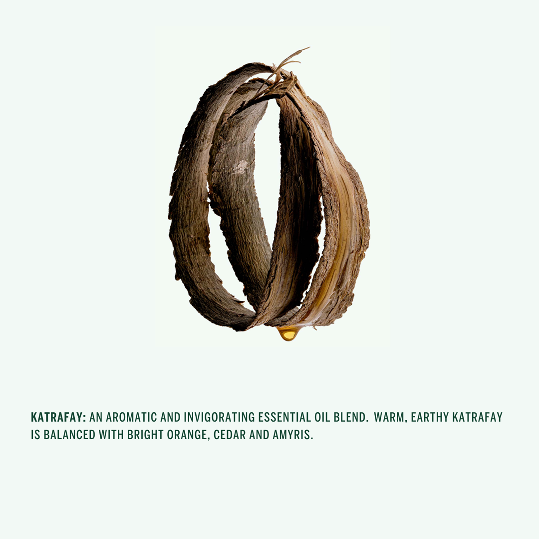 BODY SCRUB: Katrafay, Amyris, Cedar, Orange