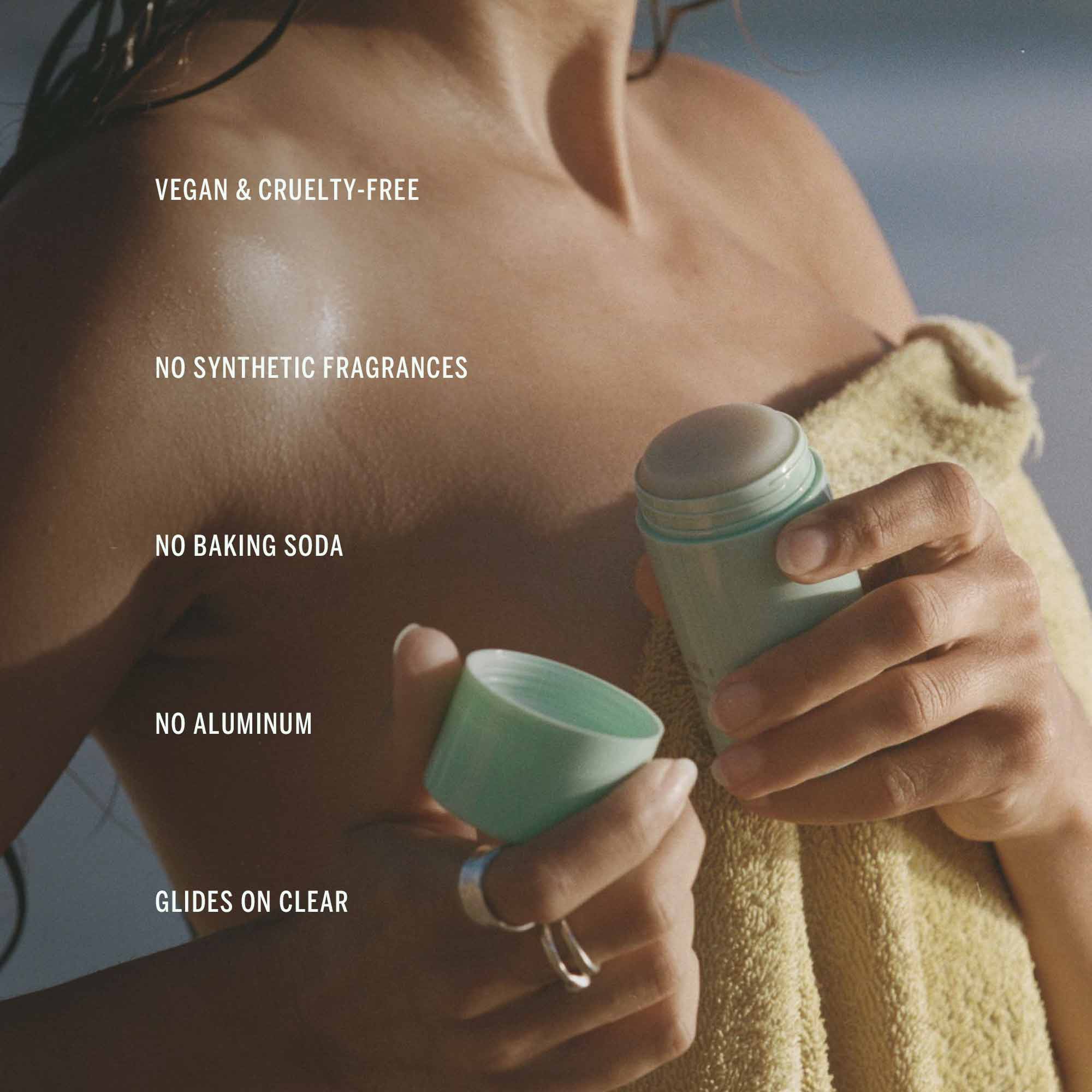 DEODORANT STICK: California - Sea Salt, Bergamot, White Musk: 2.6 oz